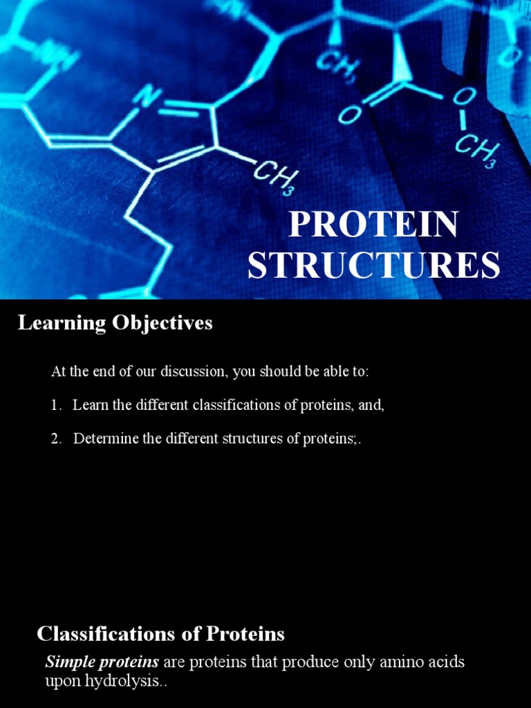 G10 Lesson BIOMOLECULES Protein Structure POWERPOINT PDF
