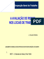 AVALIAÇÃO RISCOS - EngPaulinoPereira