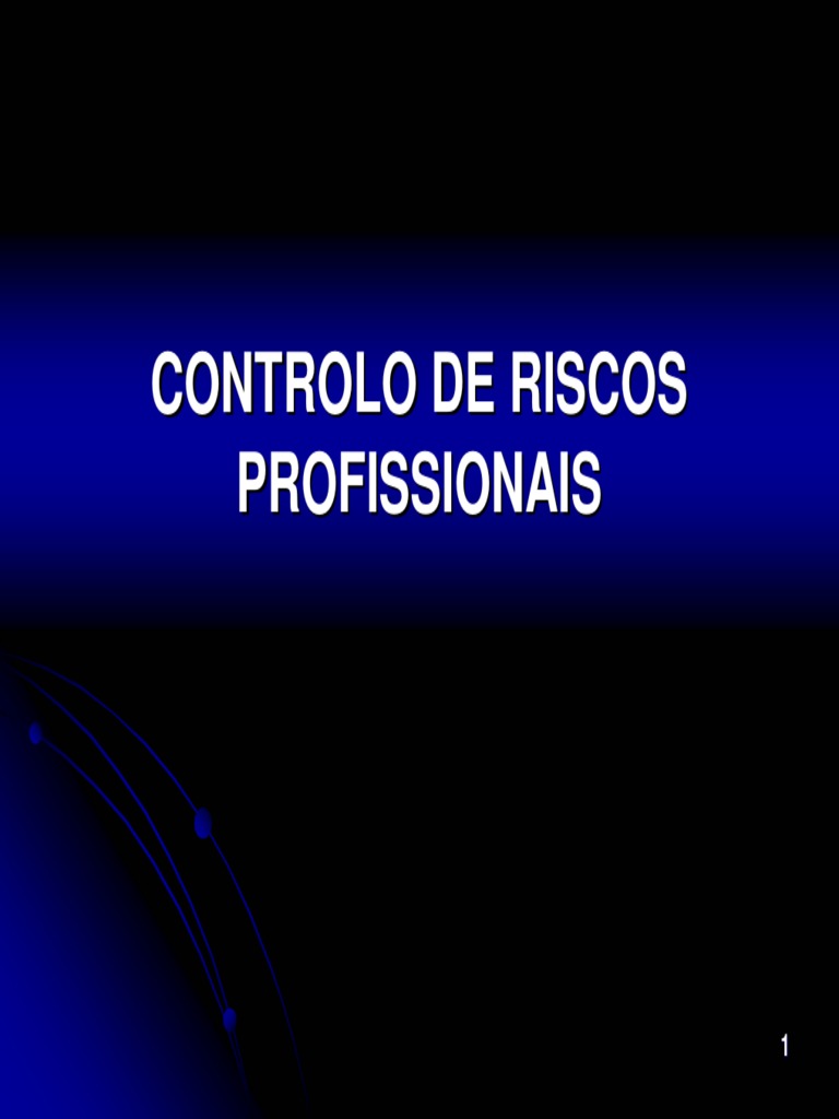 Controlo de Riscos Profissionais | PDF | Informação | Comportamento