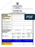 Portfolio Day: Monitoring Tool S.Y.2022-2023, ACADEMIC QUARTER 2