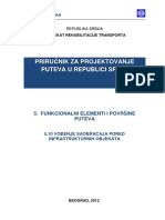 Priručnik Za Projektovanje Puteva U Republici Srbiji: 5. Funkcionalni Elementi I Površine Puteva