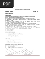 Third Term E-Learning Note: Subject: Physics Class: Ss2 Scheme of Work Week Topics