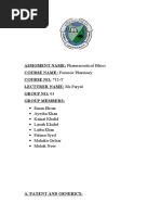 Ethics in Research & Industry