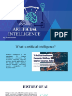 Artificial Intelligence: By-Srishti Bhatia