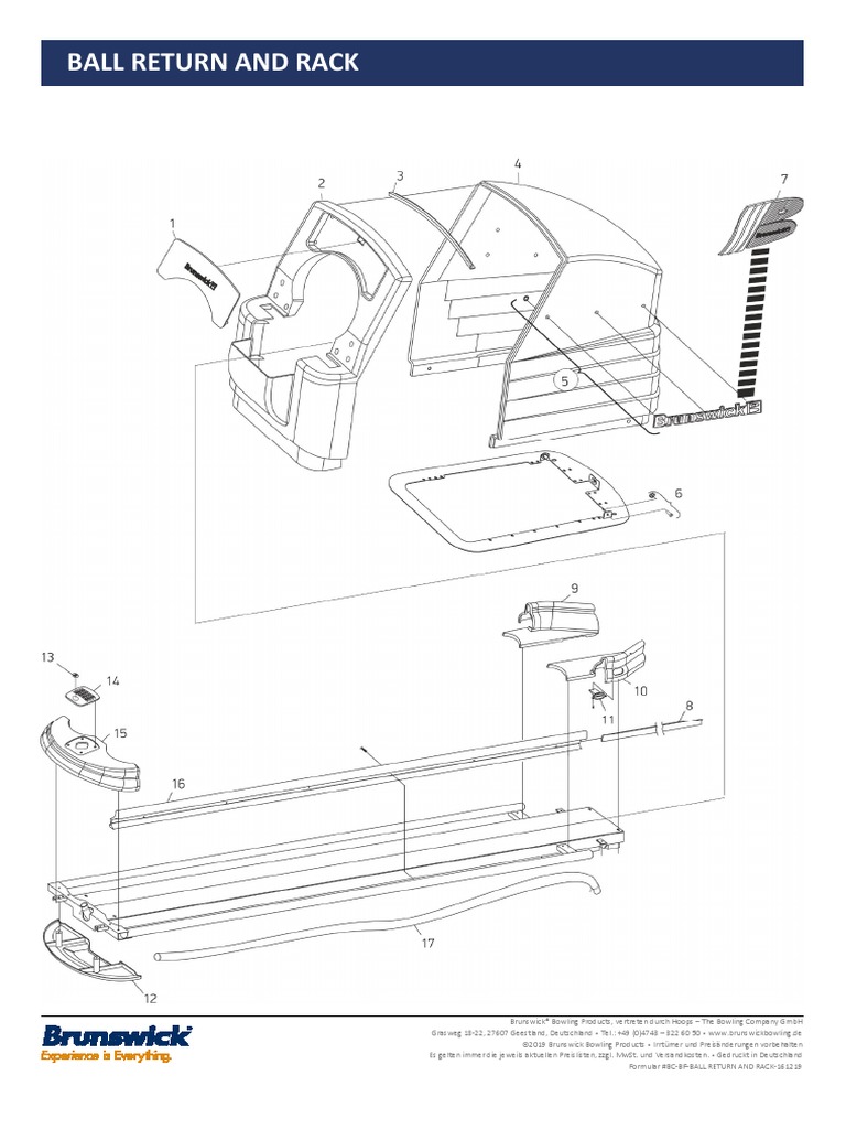 Brunswick BallReturnandRack PDF