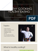 Healthy Cooking Healthy Eating: Jocen Villongco