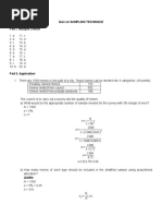 April Rose Pale Bsit-1B Quiz On Sampling Technique Part I. Multiple Choice