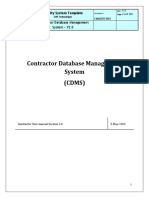 Contractor Database Management System - V2.0