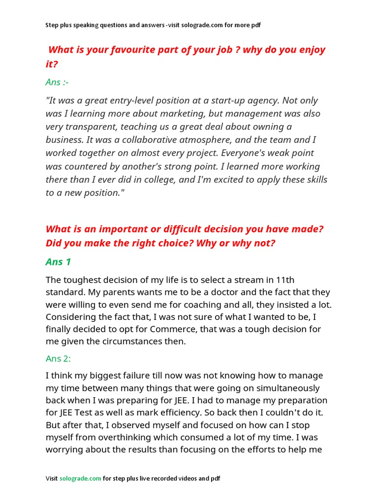 Speaking Questions Pdf Pdf Online Shopping Internet