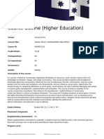 MSWPG7210 Social Policy - Development and Impact