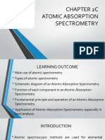 Topic 2C - Atomic Absorption Spectrometry