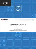 Security Analysis: Report Date: April 5, 2019 15:24 Data Range: 2019-03-31 00:00 2019-04-05 15:20 PDT (FAZ Local)