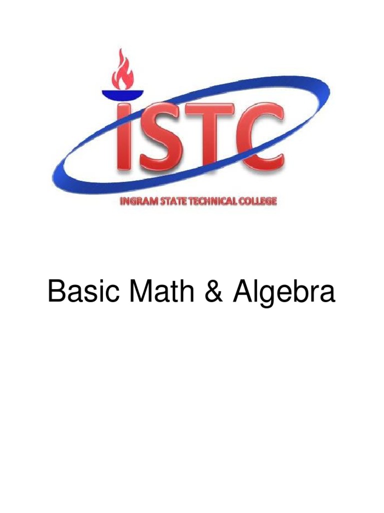 IS ALGEBRA BASIC MATH intelligence overview