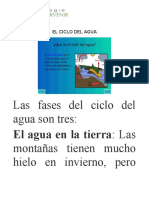 El Ciclo Del Agua