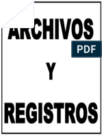 Etiqueta Archivos y Registros