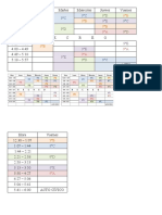 Horario 9°A