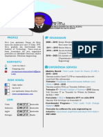Profile Edukasaun: Curriculum Vitae