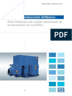 26 Sistema Motorizado de Levantamiento de Escobillas Motor Ind Rotor Bobinado