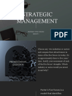 Strategic Management: Porters Five Forces Group 1