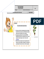 Guía Ciencias Naturales 1°A y 1°B Del 20 Al 24 de Julio 2020