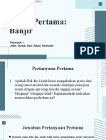 Kasus Pertama: Banjir: Kelompok 1: Jihan, Nurisa, Novi, Astrid, Fachrudin