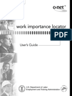 Work Importance Locator: User's Guide