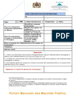 PMP Formulaire Inscription Entreprise 2020