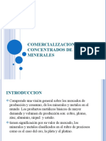 Comercializacion de Concentrados de Minerales