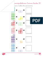 Es T N 2546526 Matematicas Manipulativas Sumas Hasta 20 Ficha de Actividad