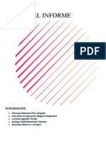 Informe sobre tipos y estructura de informes