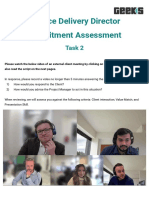 SDD Assessment - Task 2