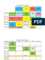 Horario Educador Diferencial Luis Sepúlveda