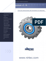 Machines Simulator Instruction Guia Español