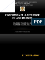 LInspiration Et La Reference en Architecture 2