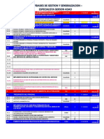 Actividades Generales Gestion y Sensibilizacion