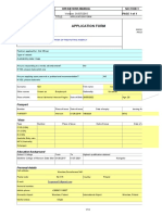 Application Form: Ref: Crew/Form/01a