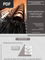 Apresentação - Ligas Metálicas