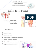 Cancer Du Col D'utérus: Université de Badji Mokhtar Annaba