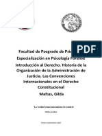 La Verdad Como Mecanismo de Control: Primer Cuatrimestre 2020