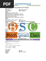 C Programming Language Multiple Choice Questions