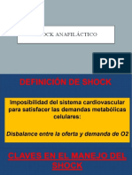 Shock Anafilactico