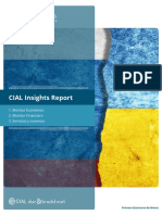 CIAL Insights Report: 1. Monitor Económico 2. Monitor Financiero 3. Servicios y Comercio