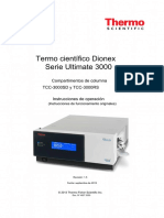 Termo Científico Dionex Serie Ultimate 3000: Compartimentos de Columna TCC 3000SD y TCC 3000RS