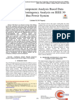 Principle Component Analysis Based Data Mining For Contingency Analysis On IEEE 30 Bus Power System