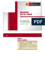 Minería en El Perú: Dr. Felipe Isasi