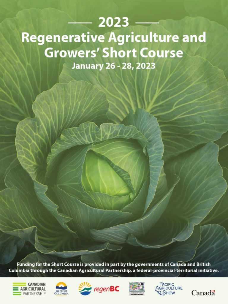 2023 Regenerative Agriculture Program | PDF | Agriculture | Pesticide