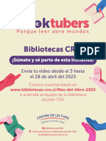 Afiche Booktubers