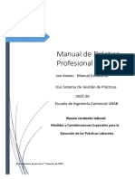 Manual de Práctica Profesional Con Sistema Gestión de Prácticas 202220