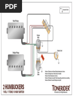 2 Humbuckers - 1 Volume 1 Tone - 3 Way Toggle | PDF