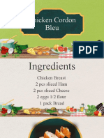 Chicken Cordon Bleu Recipe Under 40 Chars